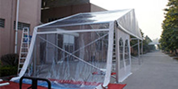 transparent party tent