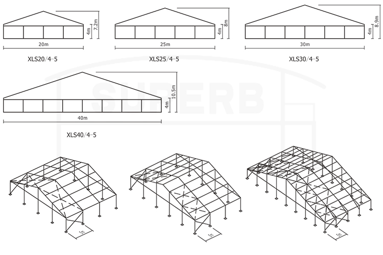 large sports tent