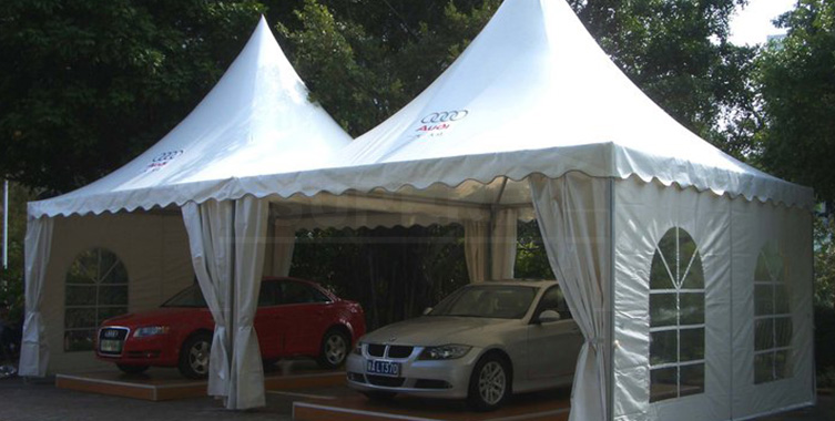 Pagoda tent