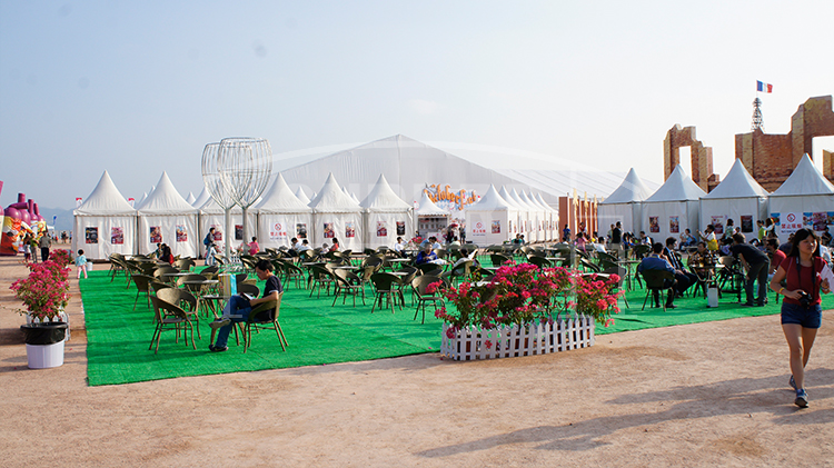 Wine and Food Festival tent