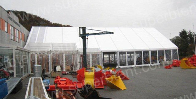 Aluminum Frame Warehouse Tent in Norway