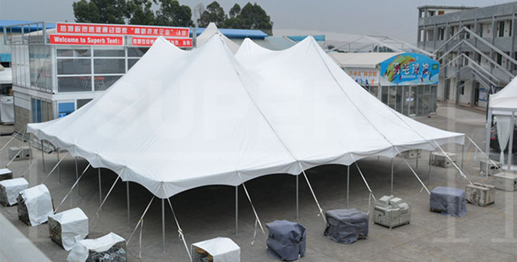 18x18m pole tent for wedding