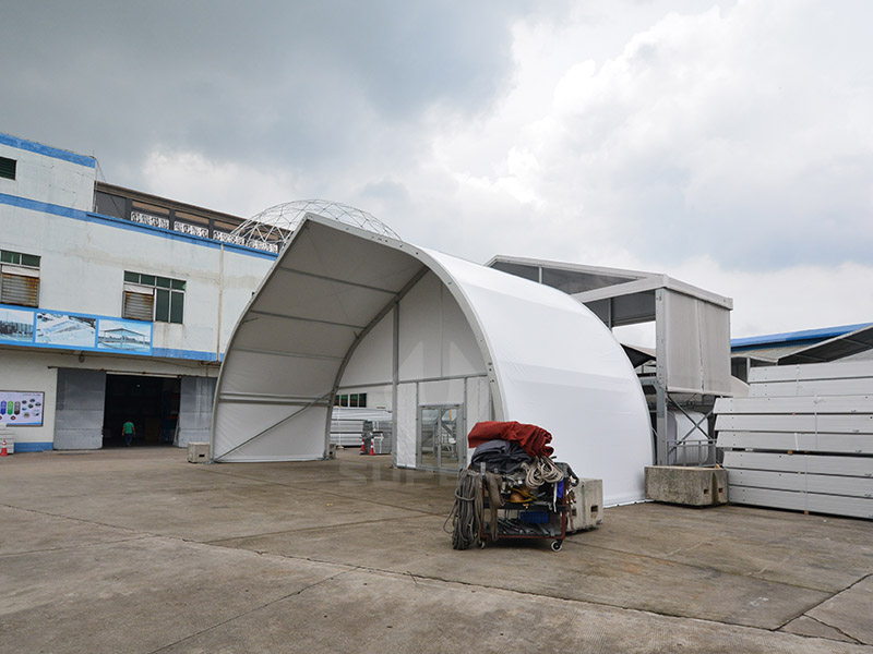 White Outdoor Tent