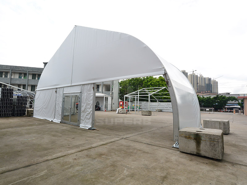 White Outdoor Tent